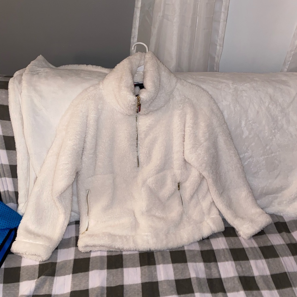 lauren ralph lauren fuzzy sweater